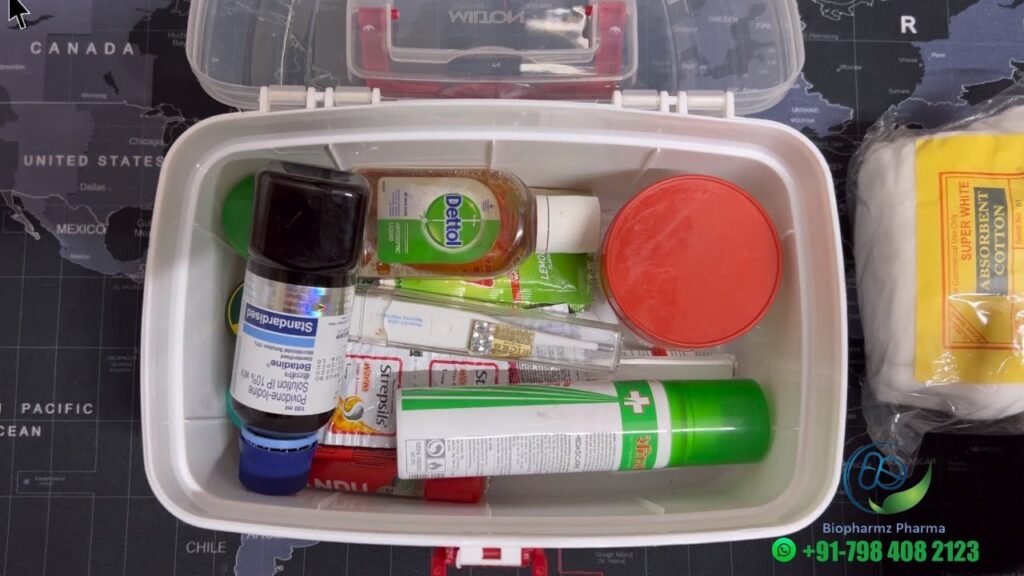 first aid box - solo camping